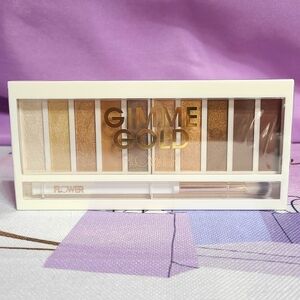 FLOWER BEAUTY Gimme Gold Eyeshadow Palette NIW